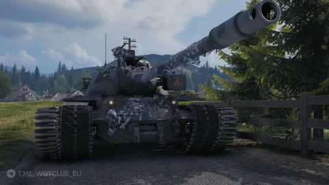 3D-стиль «Арктический дозор» для танка T110E5 из 19 сезона Боевого пропуска в World of Tanks