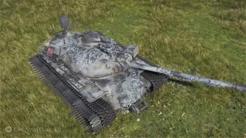 3D-стиль «Арктический дозор» для танка T110E5 из 19 сезона Боевого пропуска в World of Tanks
