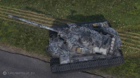 3D-стиль «Арктический дозор» для танка T110E5 из 19 сезона Боевого пропуска в World of Tanks