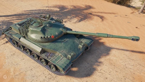 Танк Ziqiang из обновления 2.2 в World of Tanks