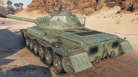 Танк Ziqiang из обновления 2.2 в World of Tanks