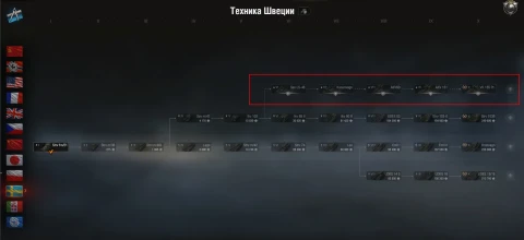 Сколько опыта нужно для исследования Шведских САУ в Мире танков