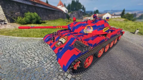 Коллаборация Мир танков и ПФК ЦСКА. Танк Т-55 Рысак и турнир