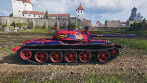 Коллаборация Мир танков и ПФК ЦСКА. Танк Т-55 Рысак и турнир