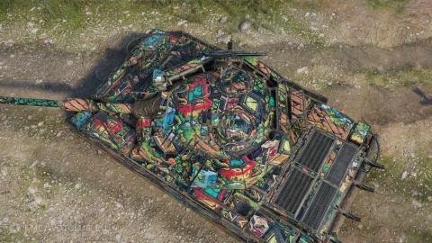 2D-стиль «Цифровые корни» из обновления 2.2 в World of Tanks