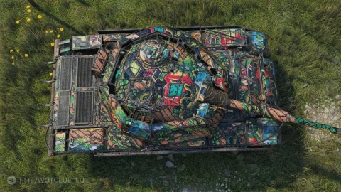 2D-стиль «Цифровые корни» из обновления 2.2 в World of Tanks