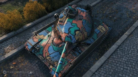 2D-стиль «Новатор маскировки» из обновления 2.2 в World of Tanks