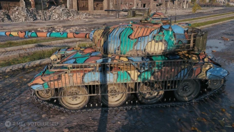 2D-стиль «Новатор маскировки» из обновления 2.2 в World of Tanks