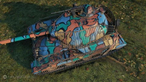 2D-стиль «Новатор маскировки» из обновления 2.2 в World of Tanks