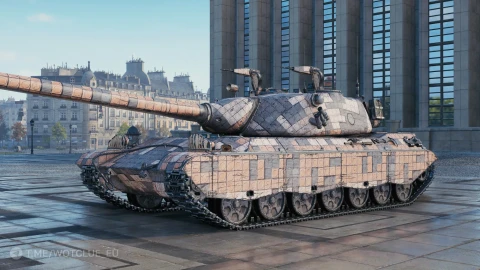 2D-стиль «Известковая броня» из обновления 2.2 в World of Tanks