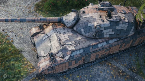 2D-стиль «Известковая броня» из обновления 2.2 в World of Tanks