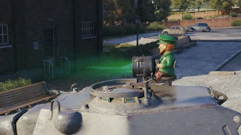 3D-объект «Фонарщик» в World of Tanks