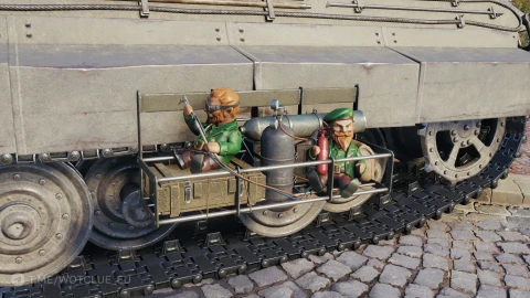 3D-объект «Электрод и автоген» в World of Tanks