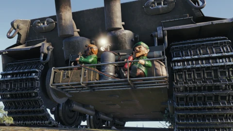 3D-объект «Электрод и автоген» в World of Tanks