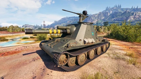 Скриншоты шведской САУ 6 уровня Sav LS-46 в Мире танков Скриншоты шведской САУ 6 уровня Sav LS-46 в Мире танков