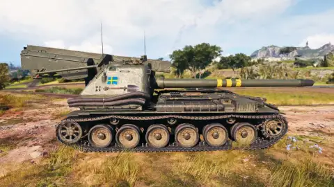 Скриншоты шведской арты 9 уровня AKV 151 в Мире танков