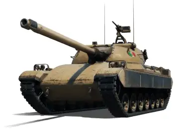 Итальянский средний танк 9 уровня Predatore на супертесте World of Tanks