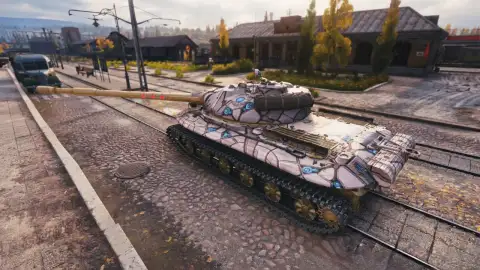 2D-стиль «Инопланетная чешуя» в Мире танков