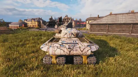 2D-стиль «Инопланетная чешуя» в Мире танков