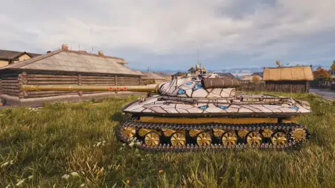 2D-стиль «Инопланетная чешуя» в Мире танков