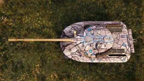 2D-стиль «Инопланетная чешуя» в Мире танков