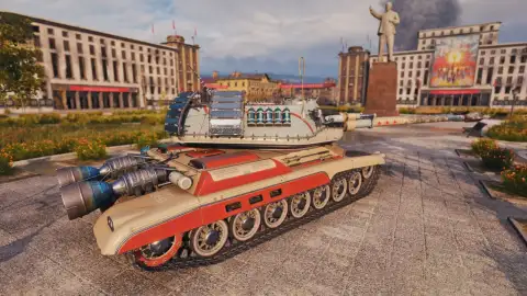 3D-стиль «Оберон» для танка СТ-II из 19 сезона Боевого пропуска в Мире танков
