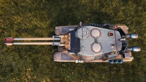 3D-стиль «Оберон» для танка СТ-II из 19 сезона Боевого пропуска в Мире танков