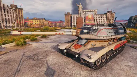 3D-стиль «Оберон» для танка СТ-II из 19 сезона Боевого пропуска в Мире танков