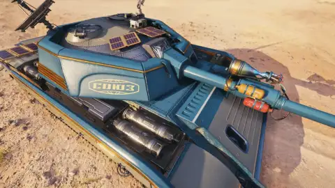 3D-стиль «Миранда» для танка T-54D из 19 сезона Боевого пропуска в Мире танков