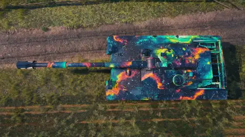 2D-стиль «Далёкая туманность» из 19 сезона Боевого пропуска в Мире танков