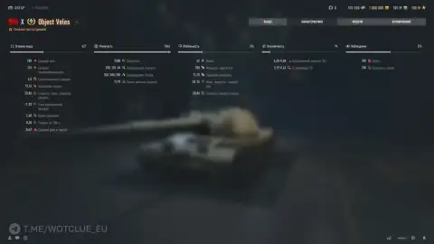 Тяжёлый танк 10 уровня Объект «Велес» на супертесте World of Tanks