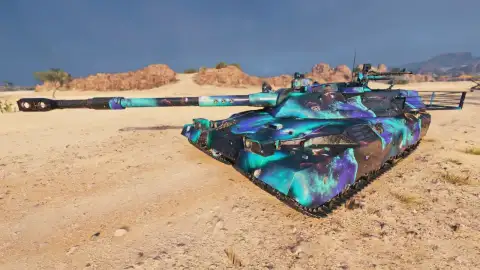 2D-стиль «Далёкая галактика» в Мире танков