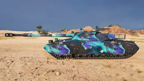 2D-стиль «Далёкая галактика» в Мире танков