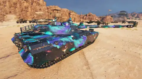 2D-стиль «Далёкая галактика» в Мире танков