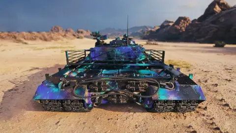 2D-стиль «Далёкая галактика» в Мире танков