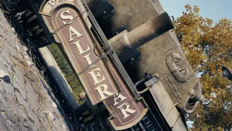 3D-объекты «Счётчик капает» и «Вывеска бара Сальери» в World of Tanks