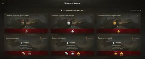 10 000 медалей за 4 дня в Мире танков?