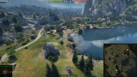 Изменение карты «Тихий берег» в обновлении 2.2.1 World of Tanks