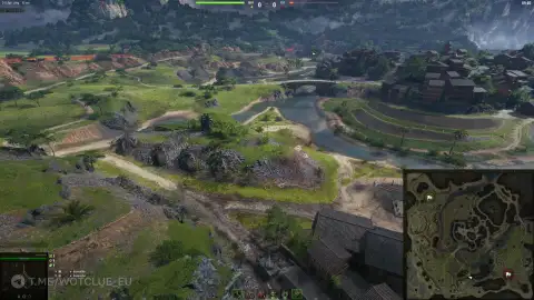 Изменение карты «Жемчужная река» в обновлении 2.2.1 World of Tanks