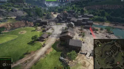 Изменение карты «Жемчужная река» в обновлении 2.2.1 World of Tanks