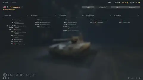 Премиум танк 9 уровня Jezevec на супертесте World of Tanks
