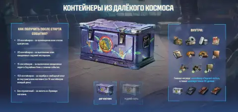 Состав контейнера «Дар Востока» и способы его получения в Мире танков