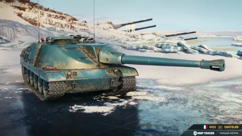Coutelas в Мире танков — ТТХ и особенности премиум ПТ-САУ VIII уровня