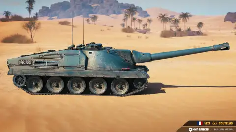 Coutelas в Мире танков — ТТХ и особенности премиум ПТ-САУ VIII уровня