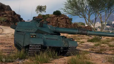 Танк 11 уровня Fauteur из обновления 2.2.1 в World of Tanks