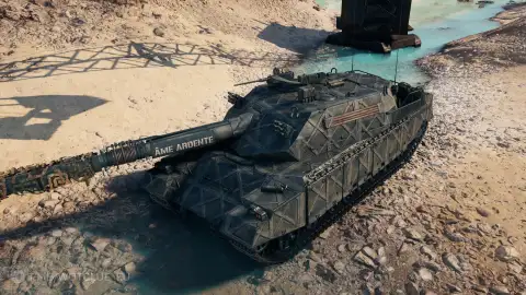 Уникальная кастомизация танка 11 лвл Fauteur в World of Tanks