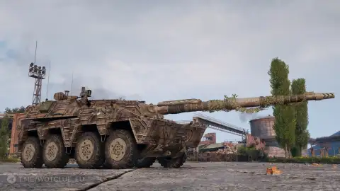 Уникальная кастомизация танка 11 лвл Executor в World of Tanks