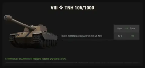 Изменения ТТХ танков 56TP и TNH 105/1000 в обновлении 1.42 Мир танков Изменения ТТХ танков 56TP и TNH 105/1000 в обновлении 1.42 Мир танков