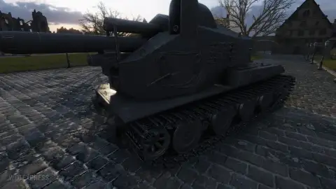 Waffenträger auf E 100 (P) в HD World of Tanks