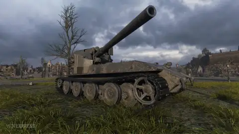 Waffenträger auf E 100 (P) в HD World of Tanks